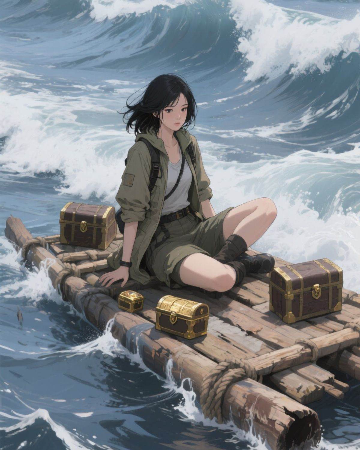 被系統砸死后，重回海上求生吃香