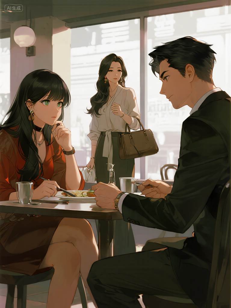 親眼看見男友出軌之后