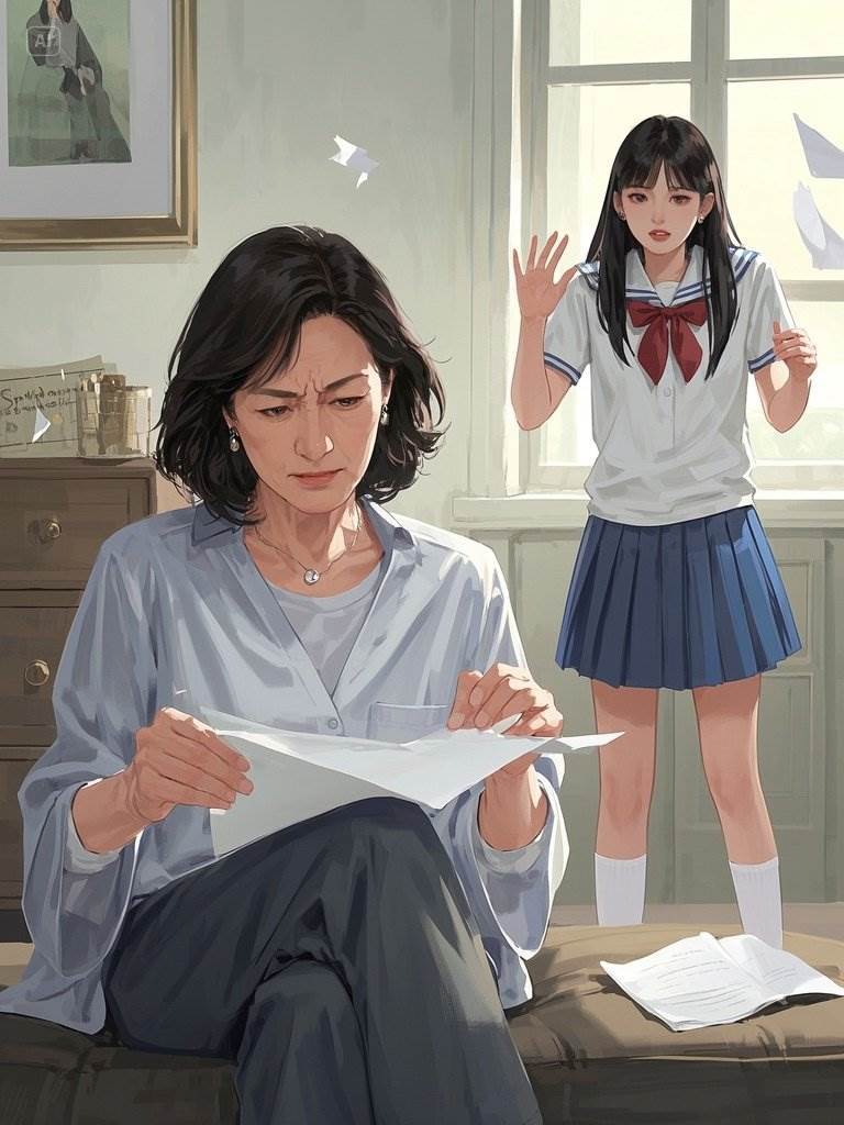 作死女兒不高考要出國