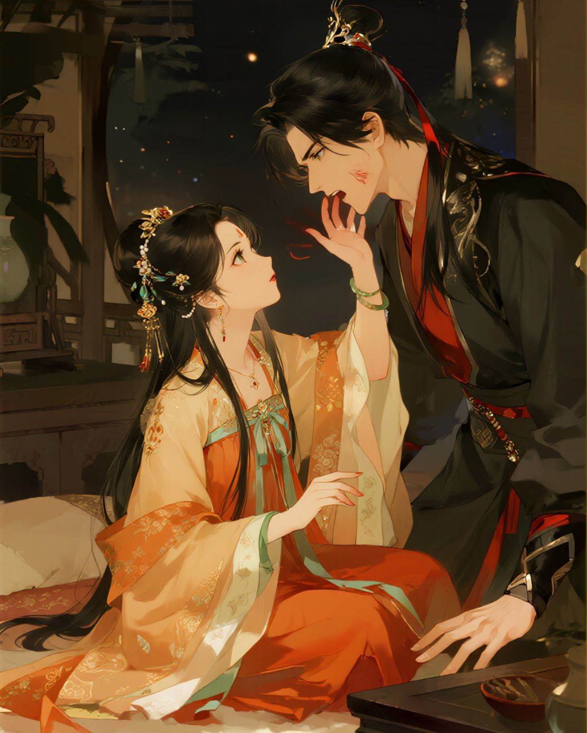 新婚夜，白月光偷聽戰王和她圓房