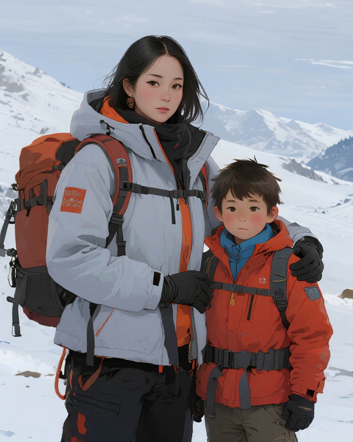 丈夫不讓我救援雪山失聯的兒子