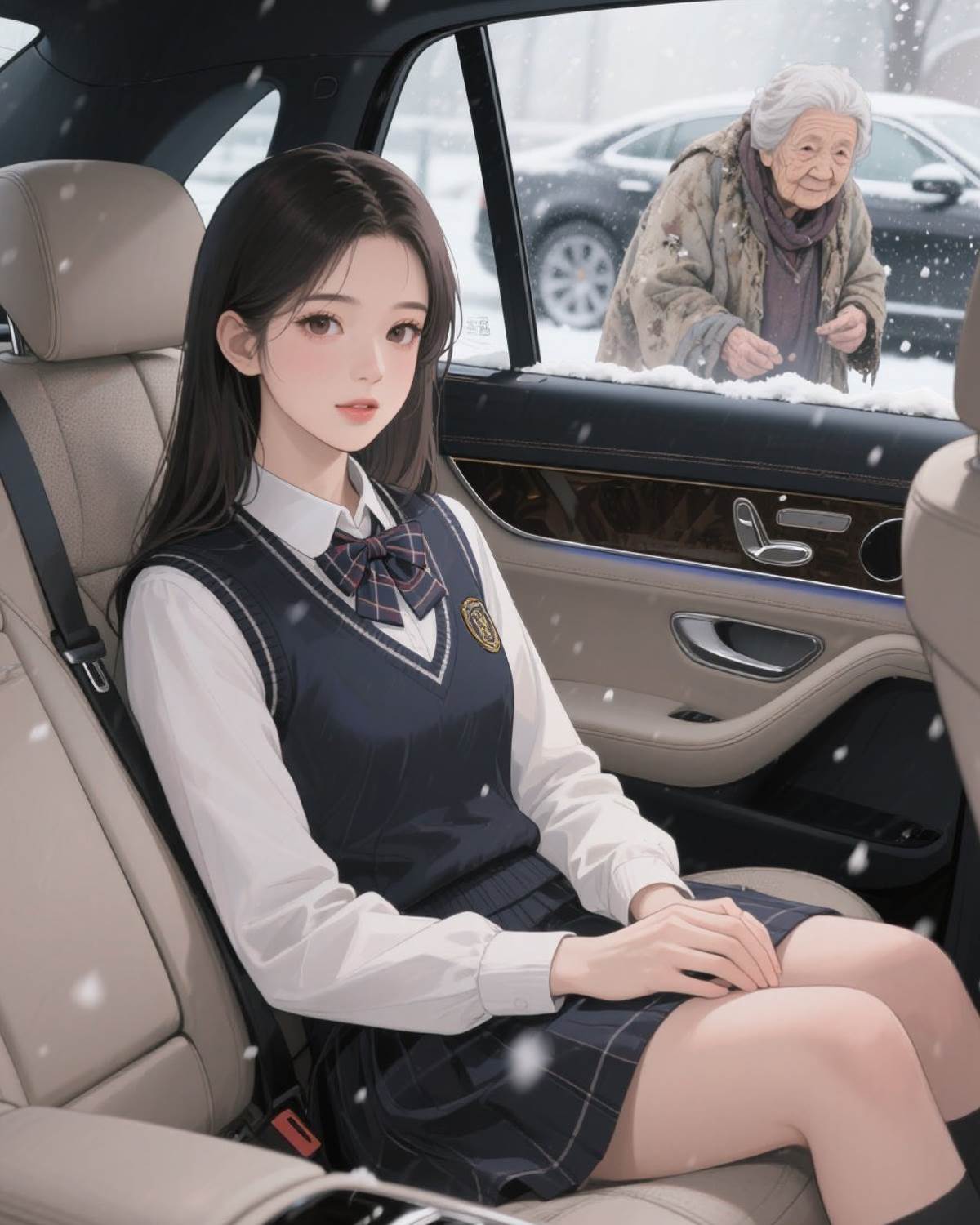 寒冬的雪忘記消融