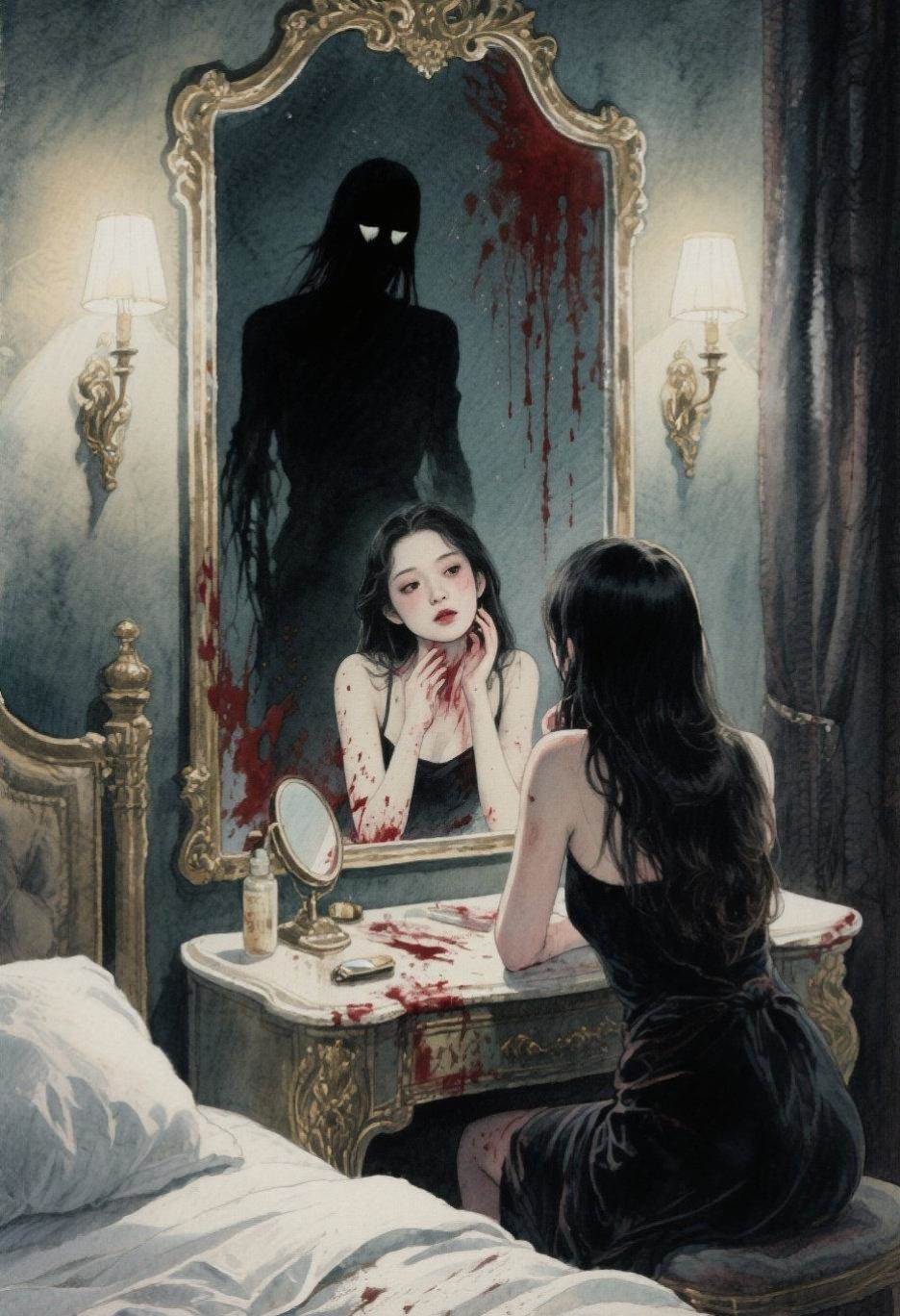 恐怖梳妝臺