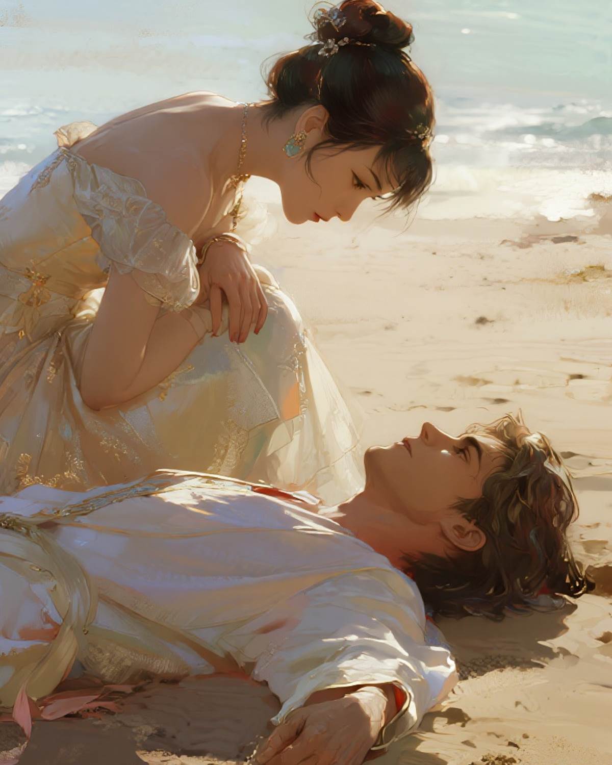 穿成《海的女兒》里的鄰國公主