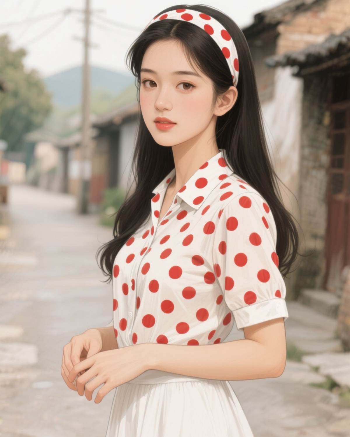 八零軍花下鄉，首長悔斷腸