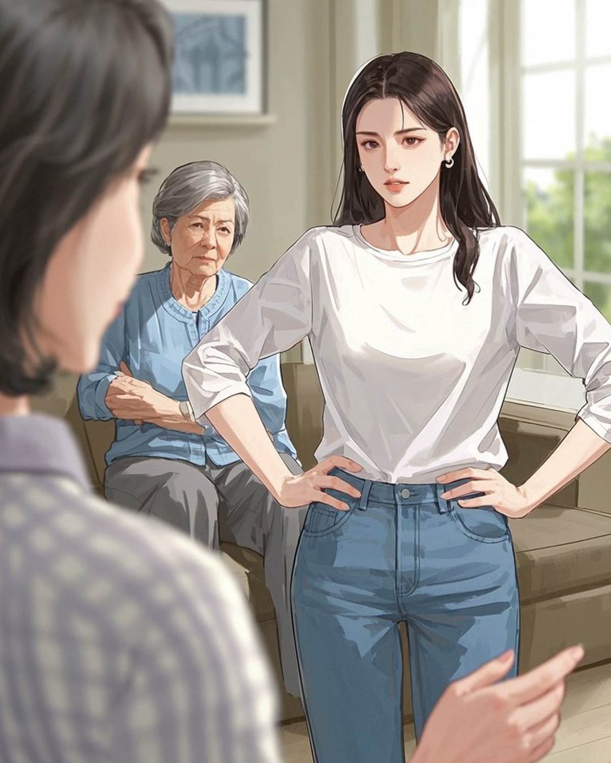 惡婆婆自有惡媳磨