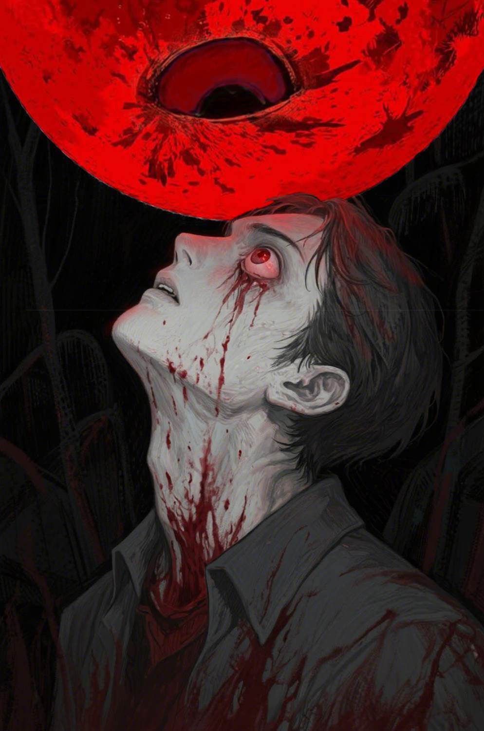 月亮長了一只眼睛