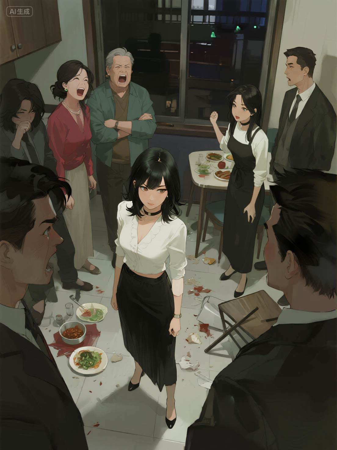 大年三十我在娘家掀了桌子