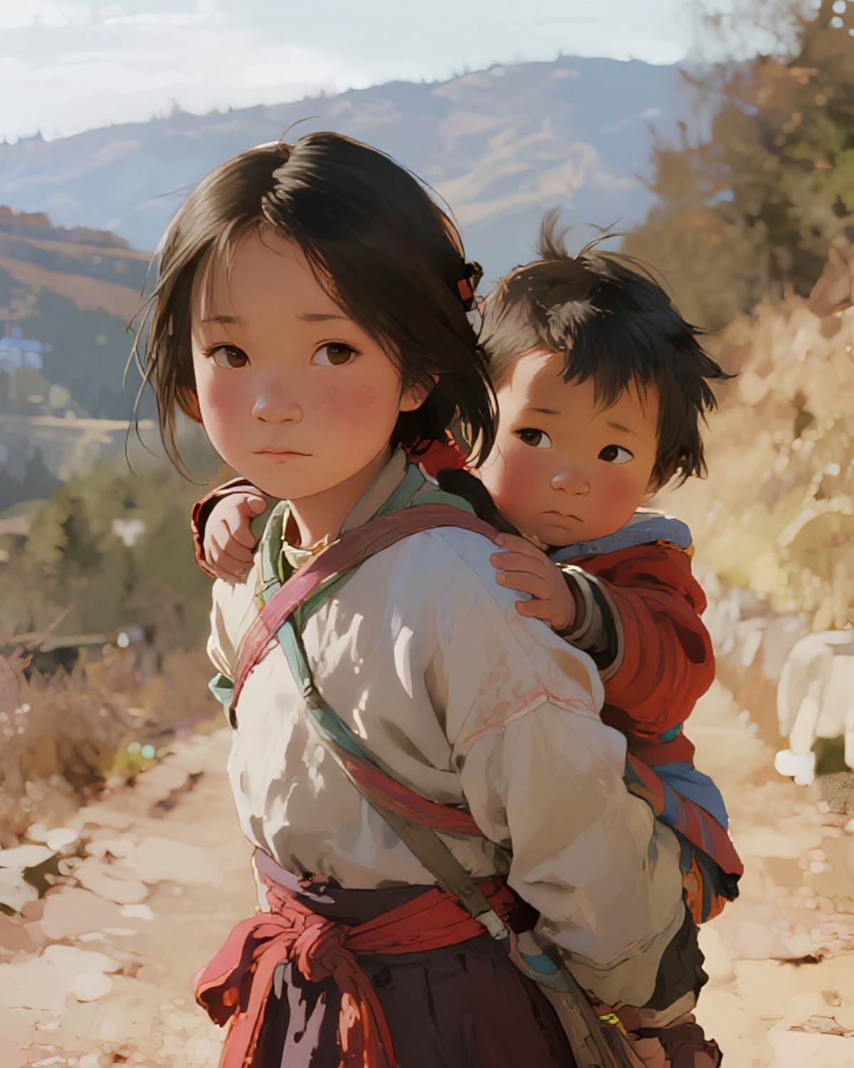 七歲，我成為了媽媽