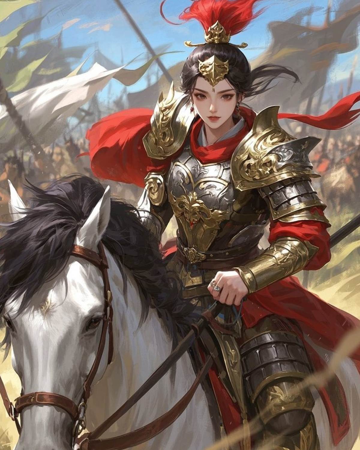 掌上明珠盔頂纓