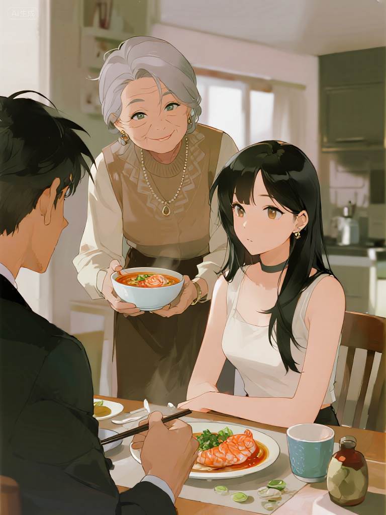 我海鮮過敏，男友媽媽非逼我