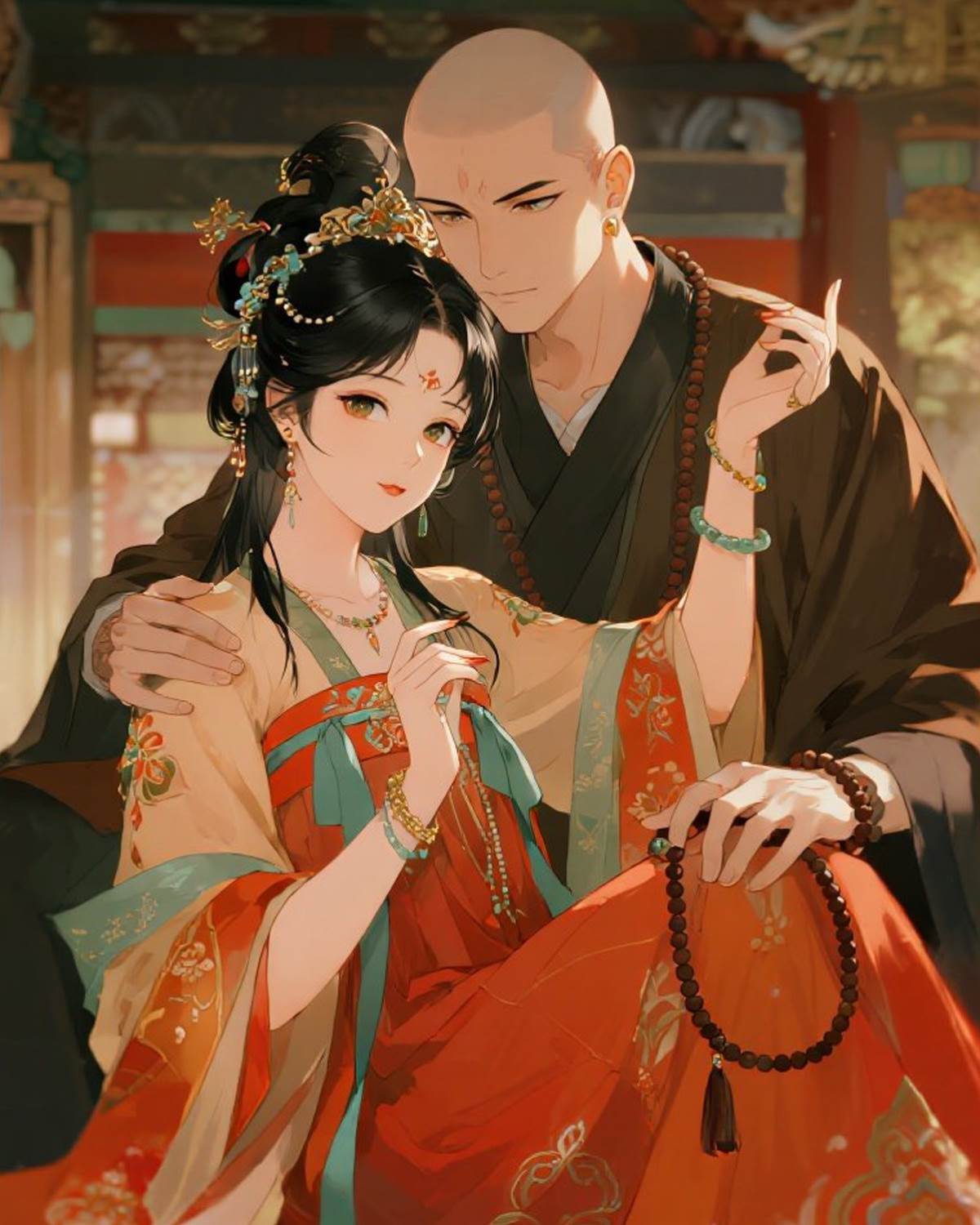 公主對蛇僧始亂終棄后