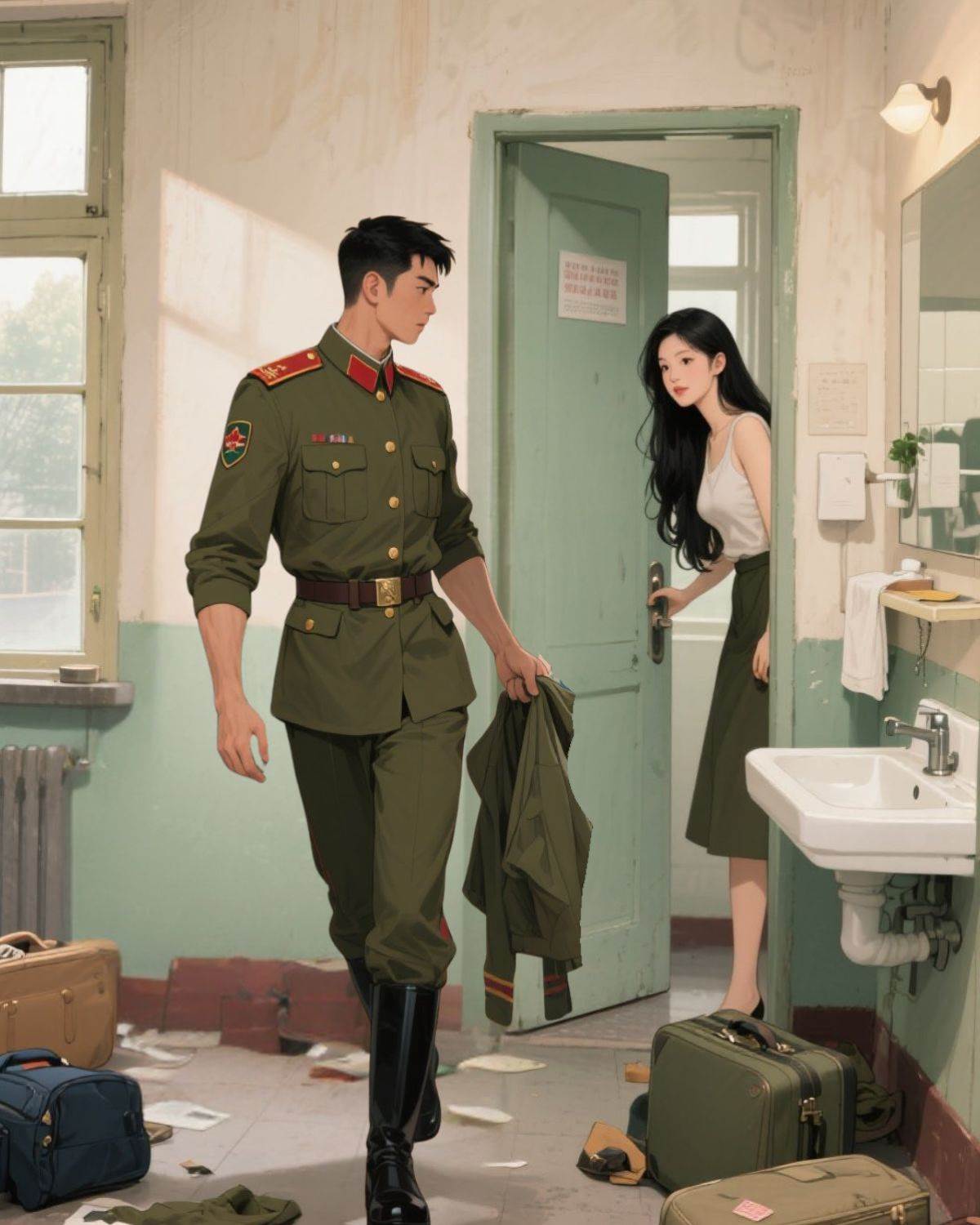 八零：軍屬院來了個異域大美人！