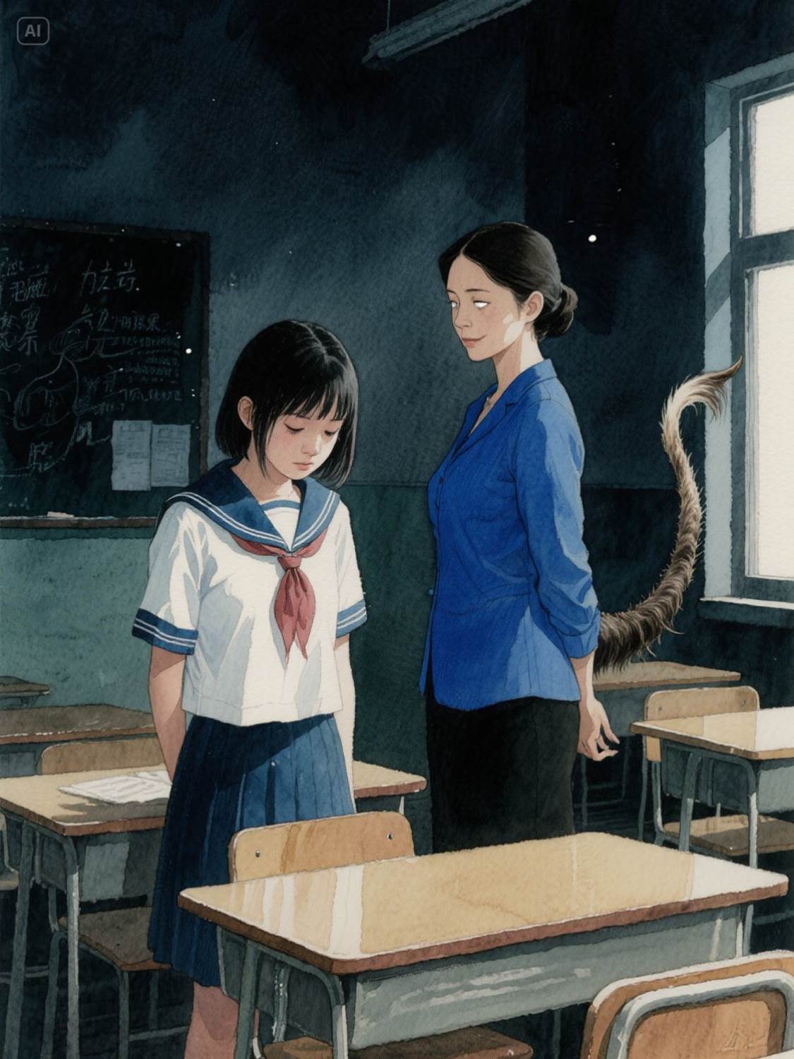 校園怪談：猛詭老師盯上我