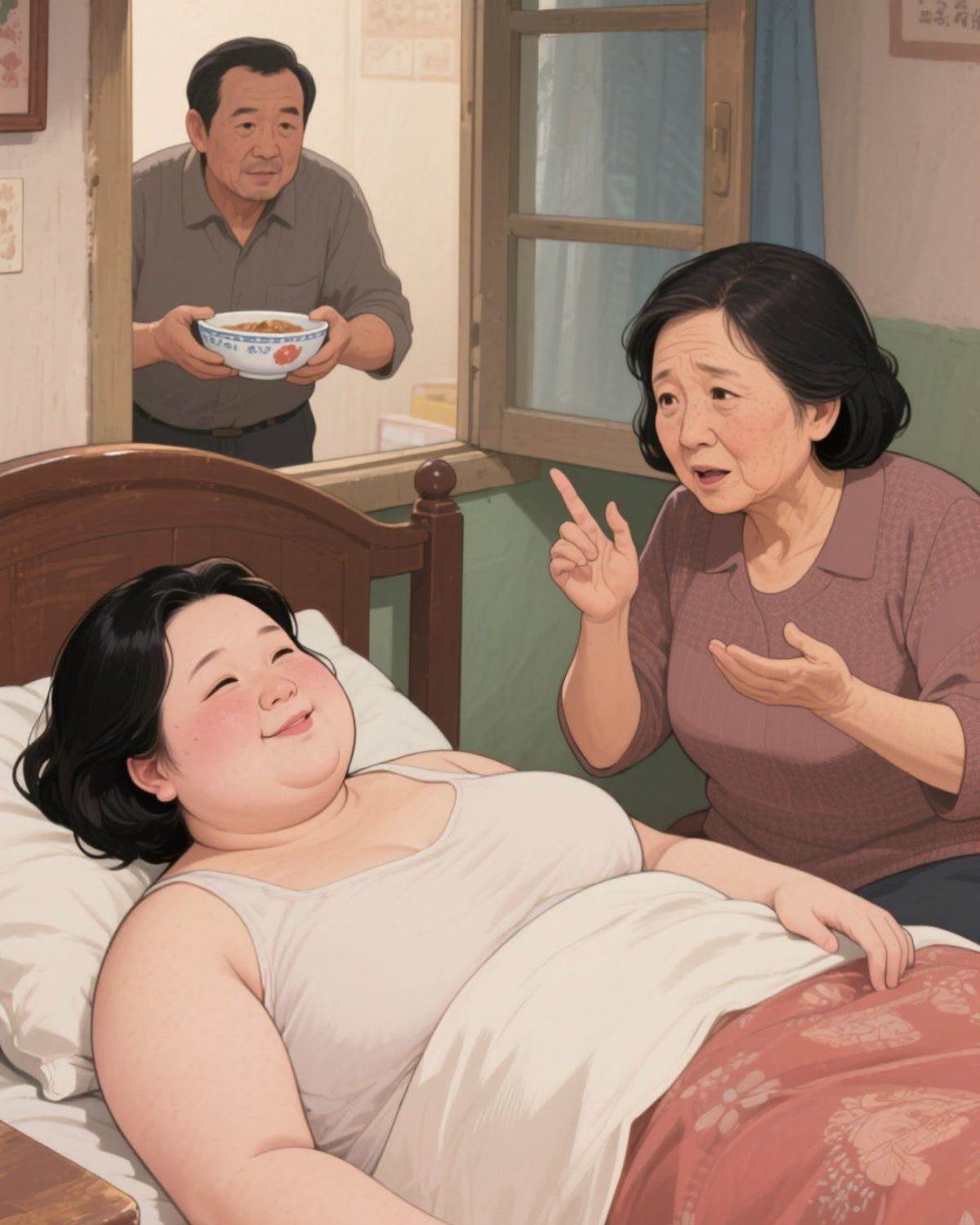 穿成七零肥妞后，我只想躺平