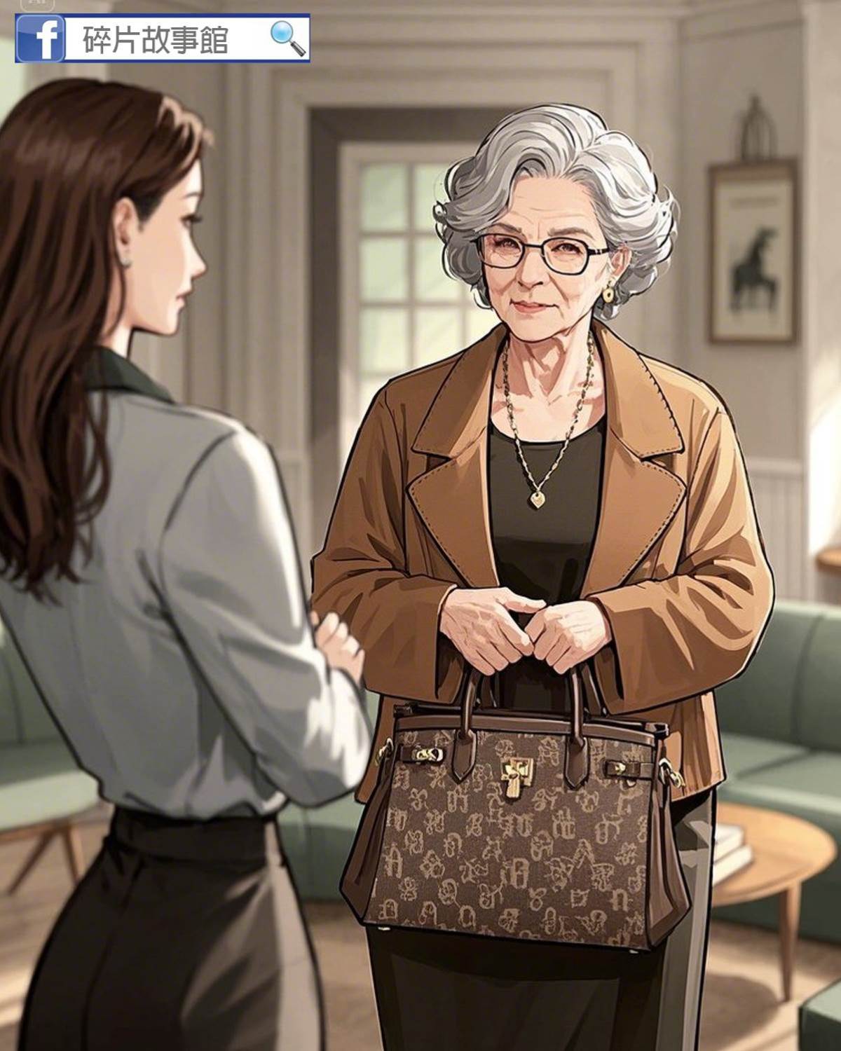 婆婆看上了我的包