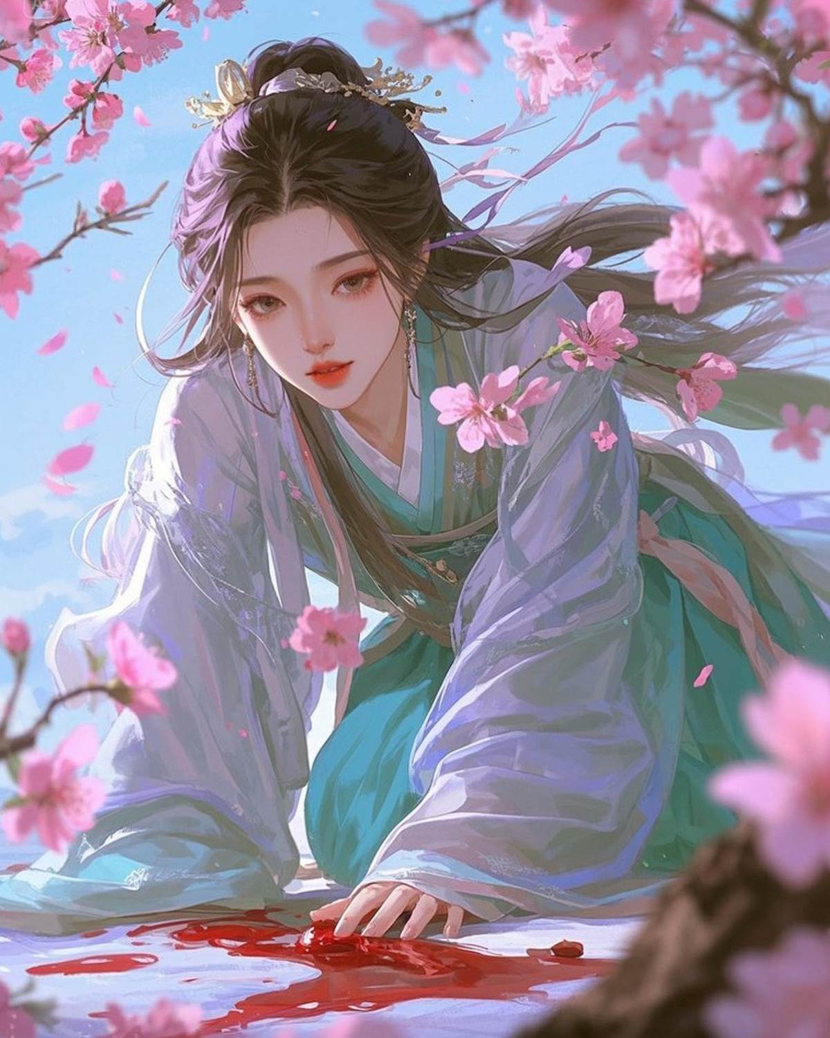 一番桃李花開盡