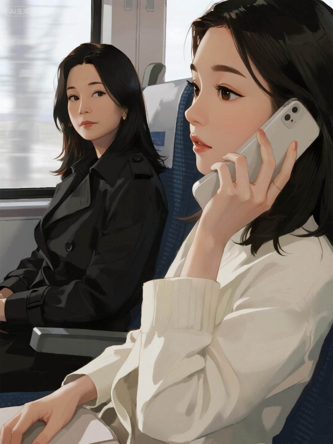 路上碰到的女大學生屏保是我丈夫