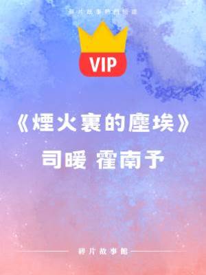 《煙火里的塵埃》司暖 霍南予