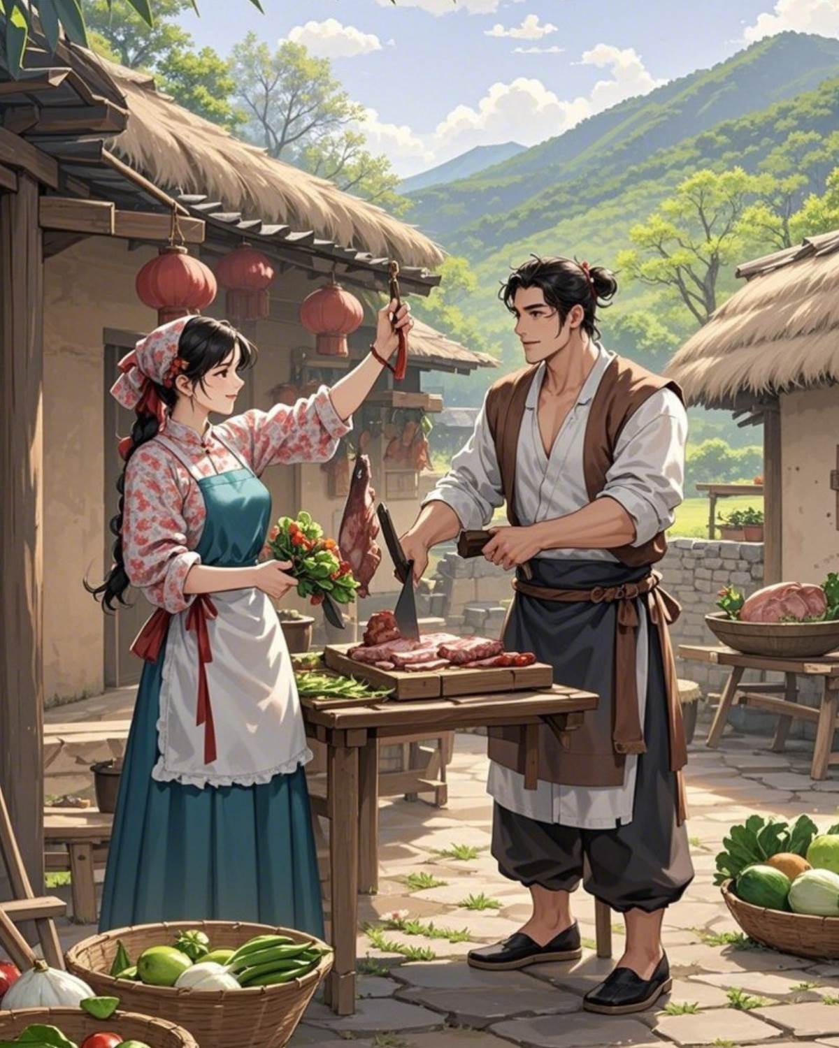 以身相許做屠夫的小娘子