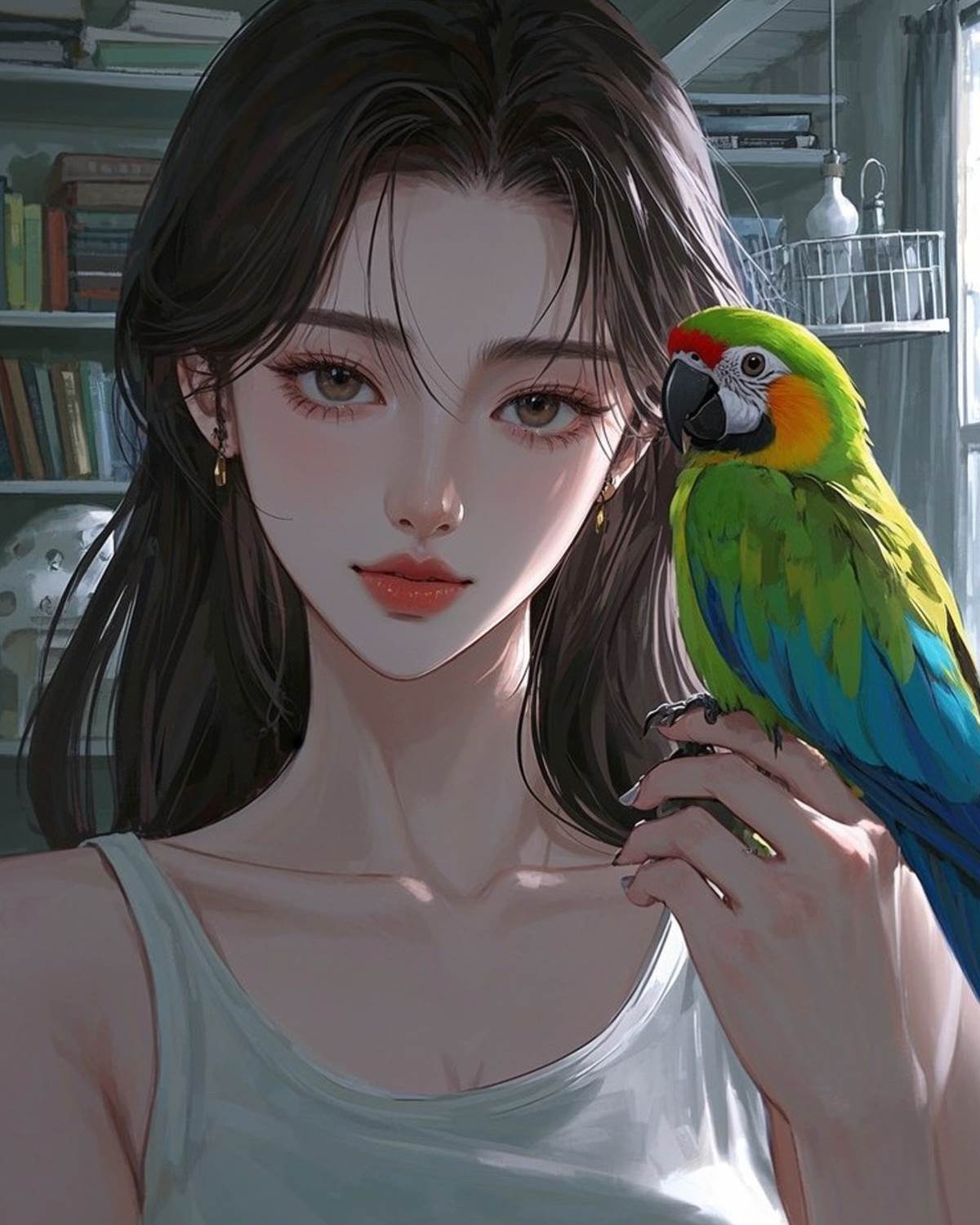 撿到高冷學神的沙雕鸚鵡后