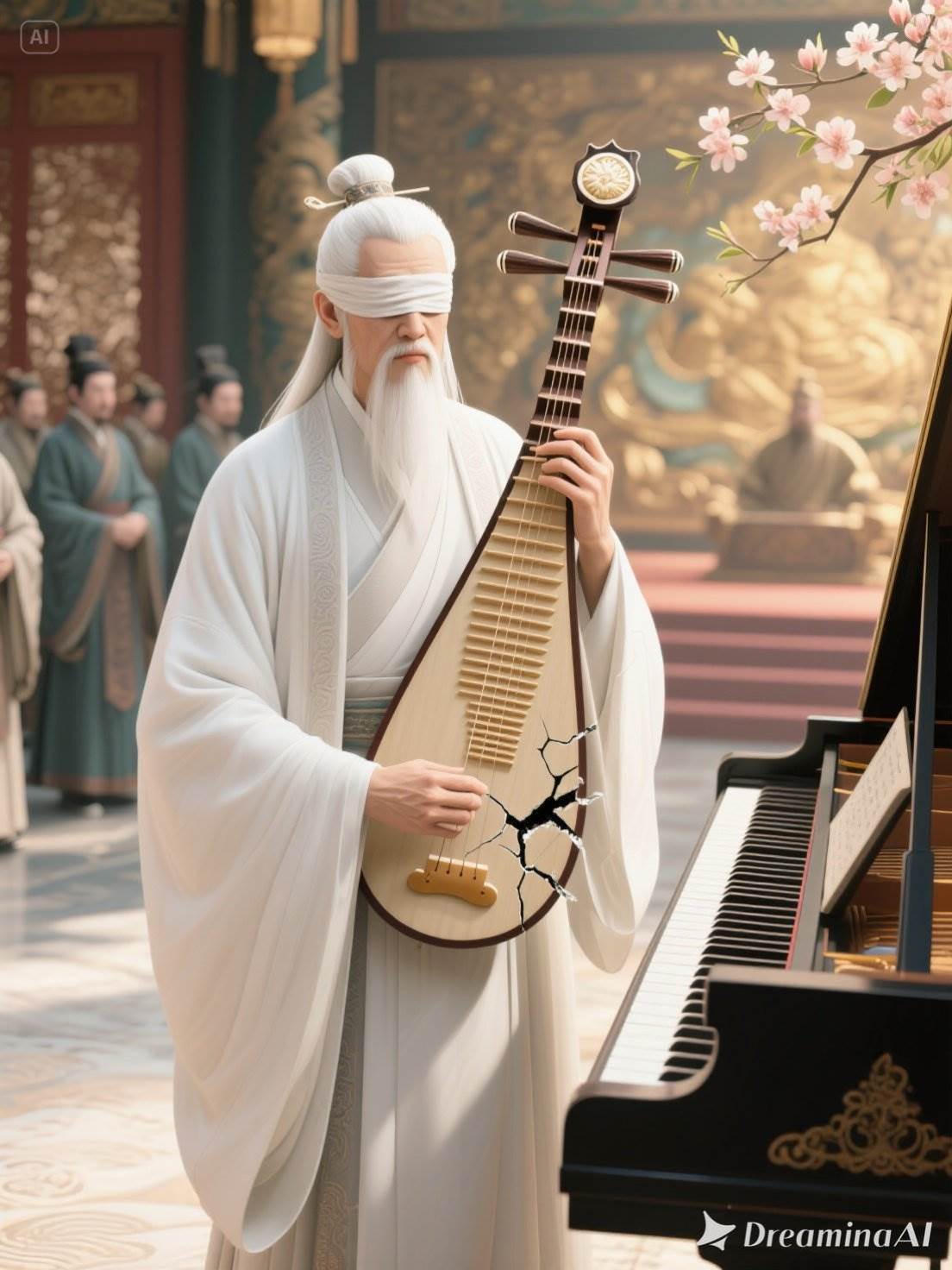 以琴為刃：師曠與春秋的生死對弈