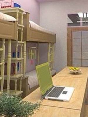 不要出聲！有人進了宿舍！