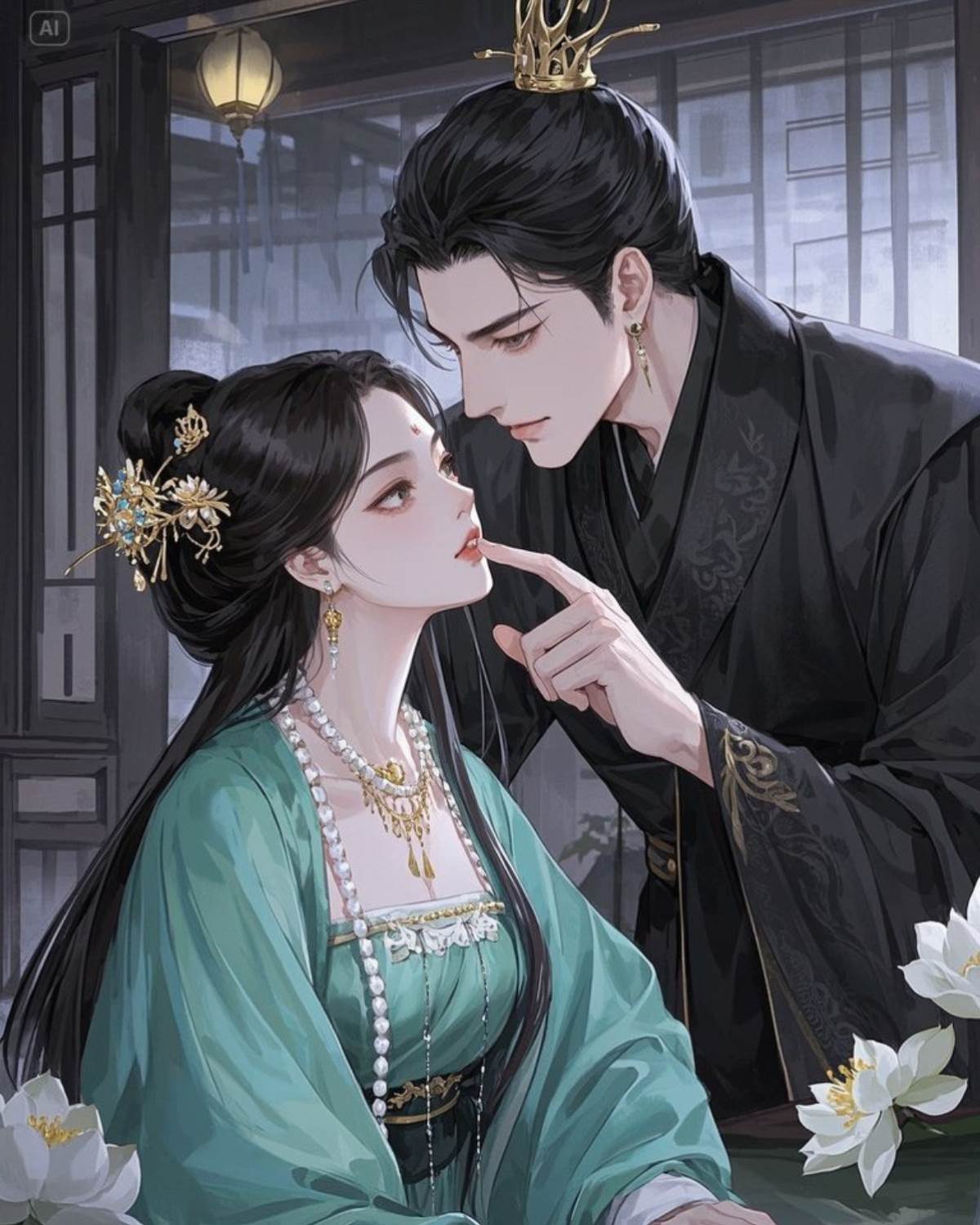 《黑蓮花覺醒，她勾九皇叔謀朝篡位》沈菀 謝宴舟