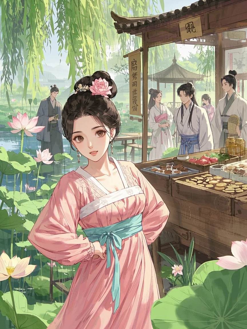 隨機擺攤，假嫡女被爛系統坑慘了