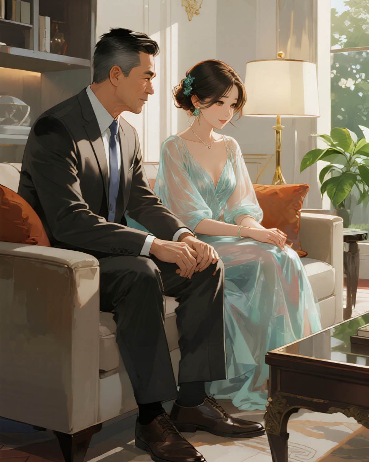 男頻爽文早死白月光的父母覺醒后