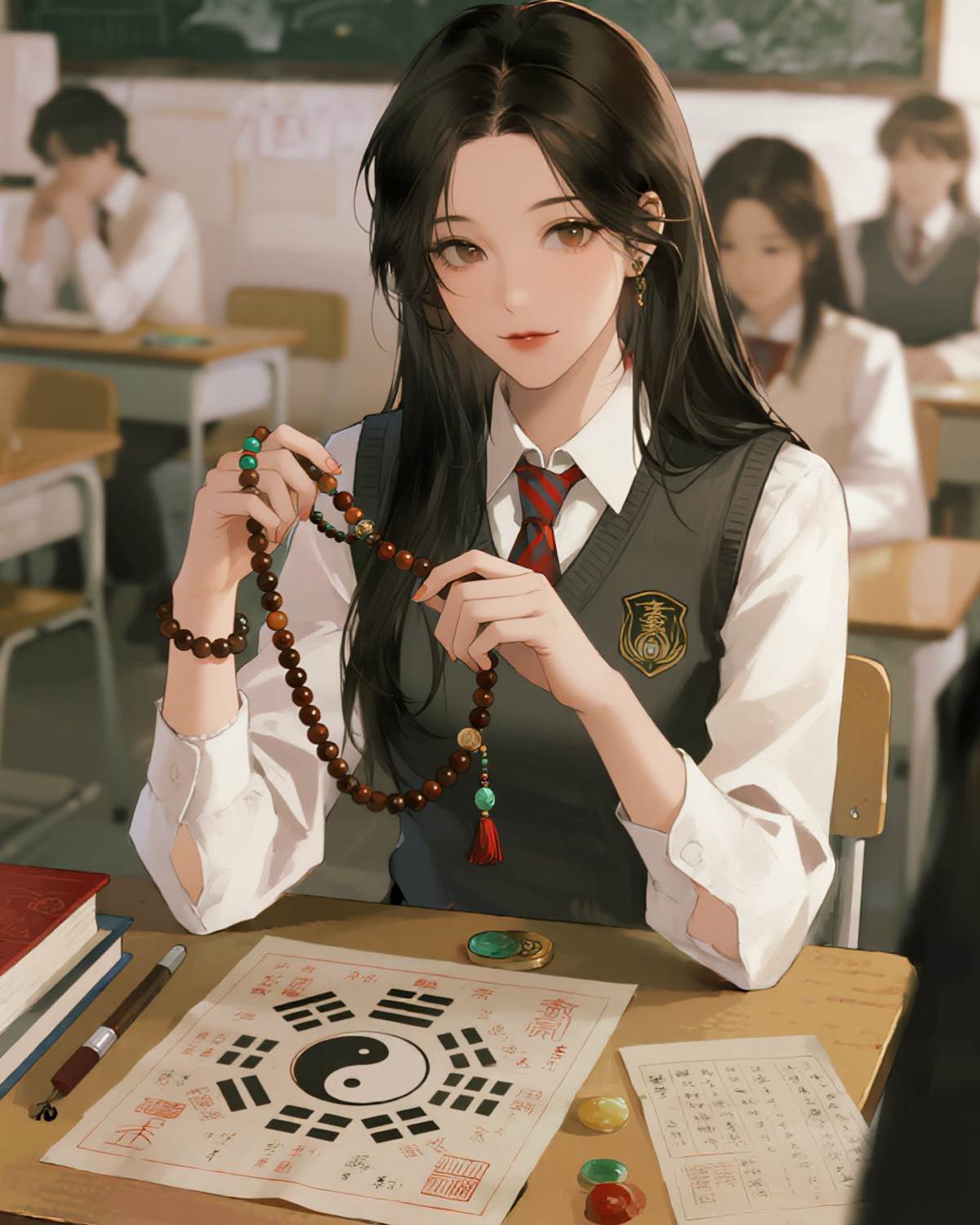 我在貴族學校靠算命暴富