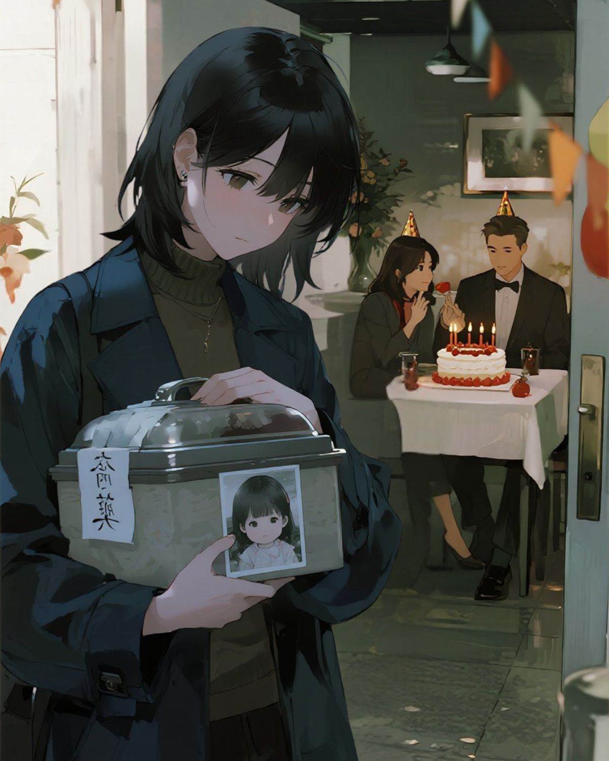 女兒出殯日，渣前夫陪白月光慶生