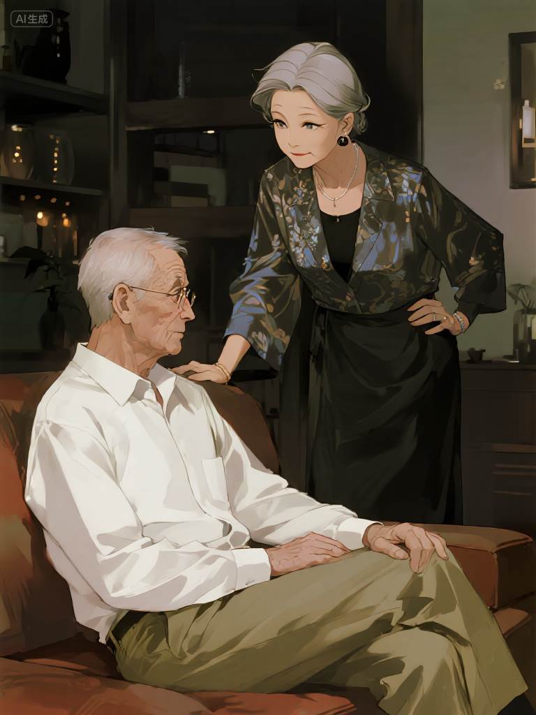 退休老伴要AA我答應后他慌了