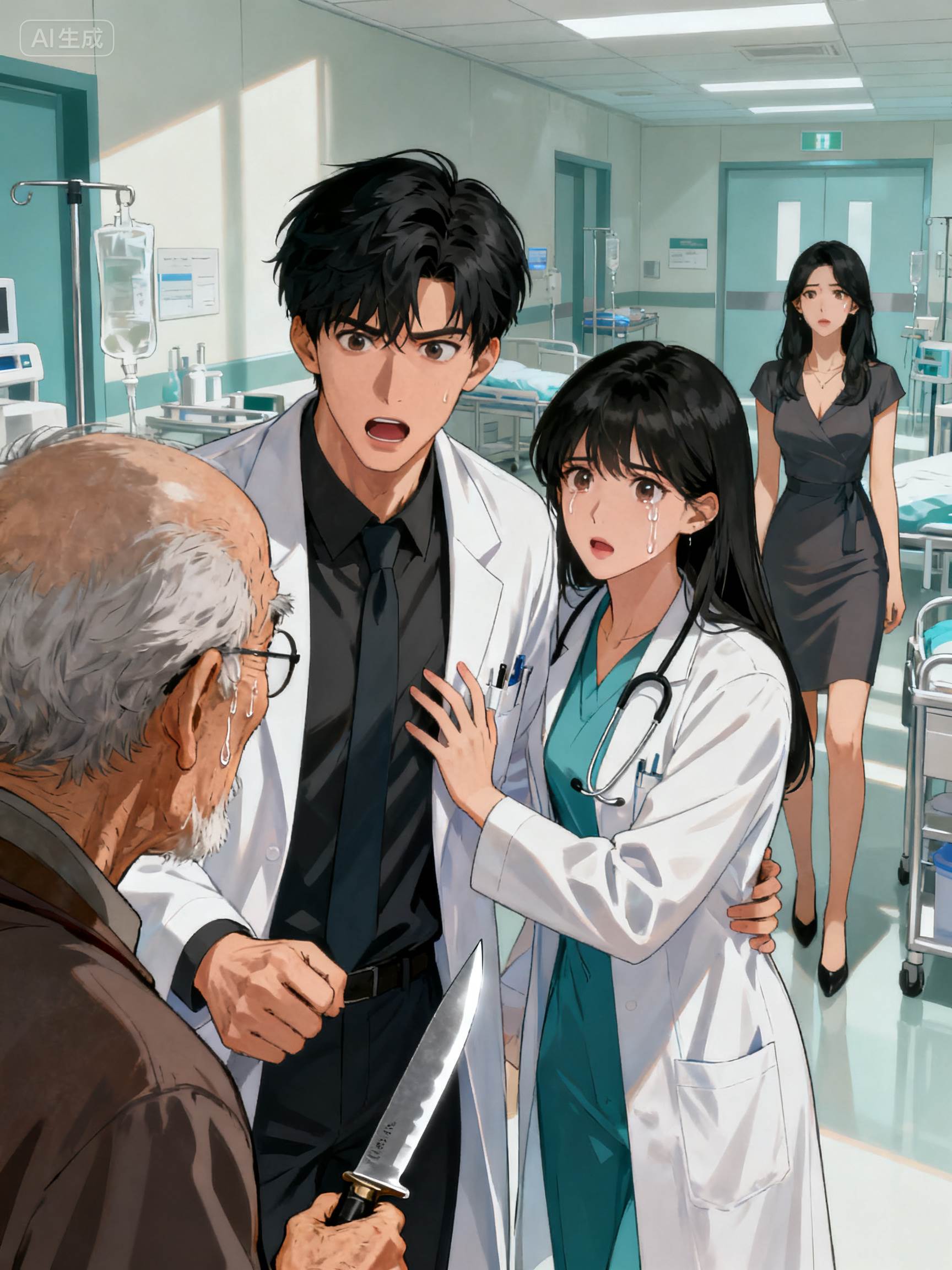 男友當我面給初戀擋了刀