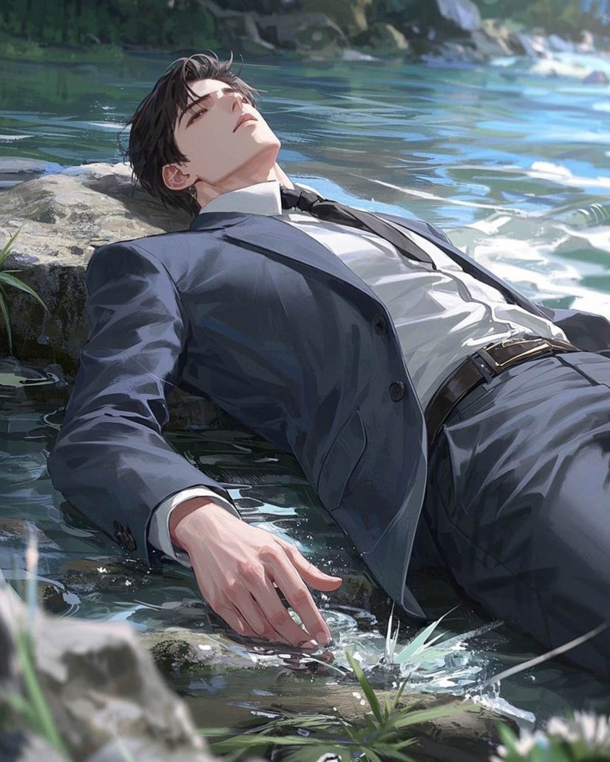 臭水溝邊撿漏一個大帥哥后