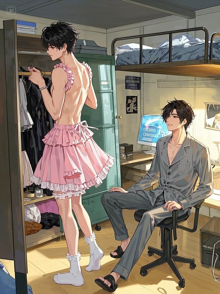 《和高冷室友成為女裝搭子后》