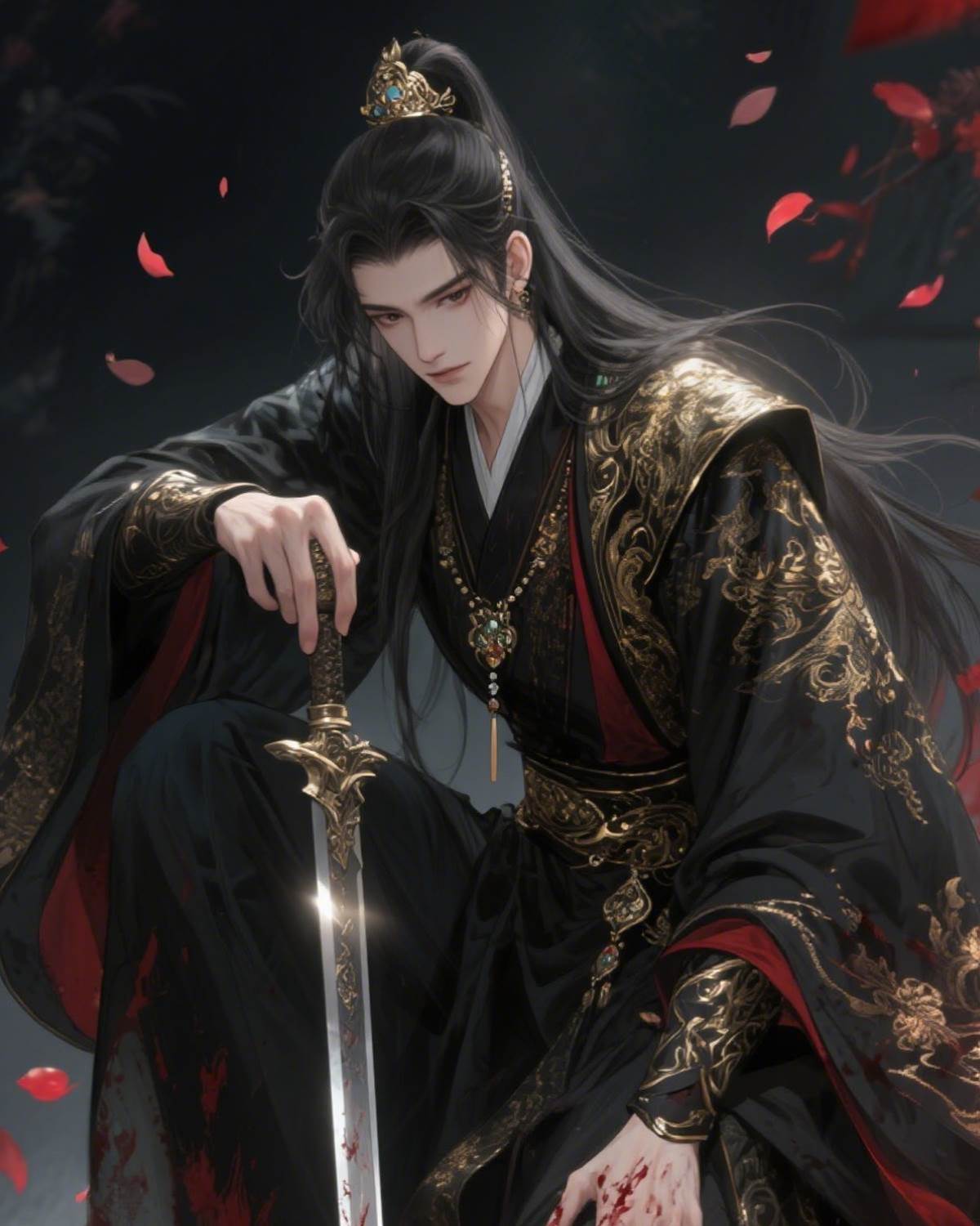 穿成陰戾皇子的暗衛