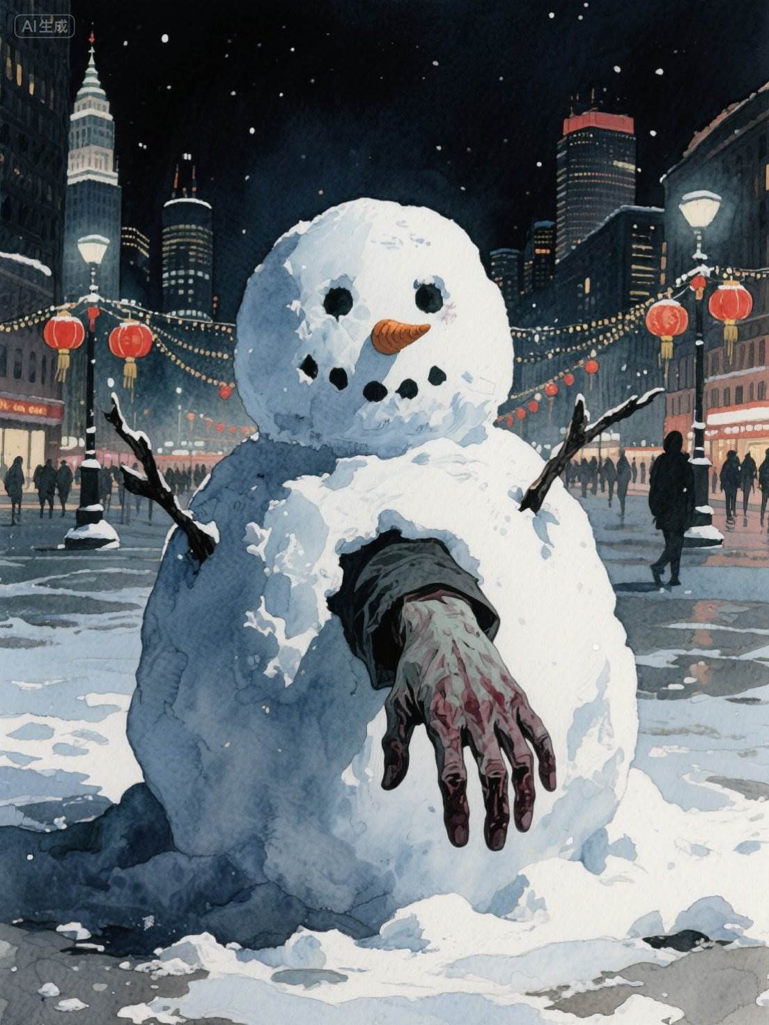 寒城罪案：雪人藏尸