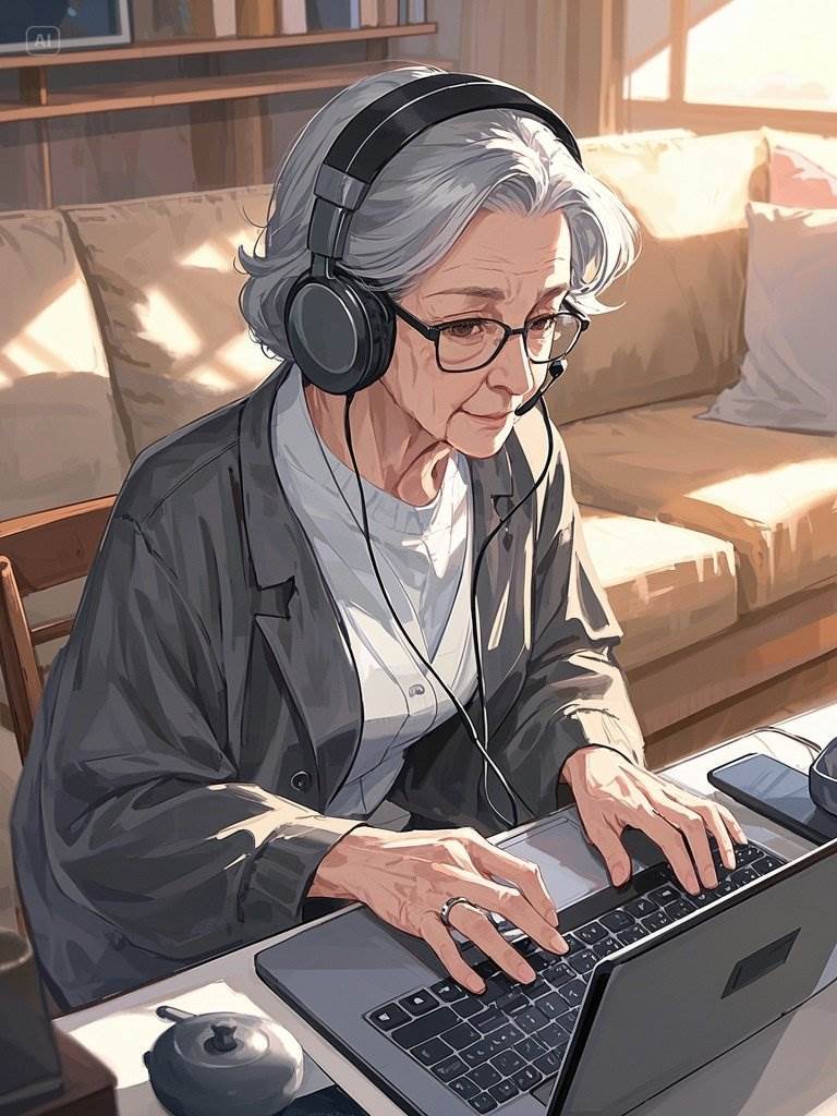 婆婆網戀后，老公瘋了