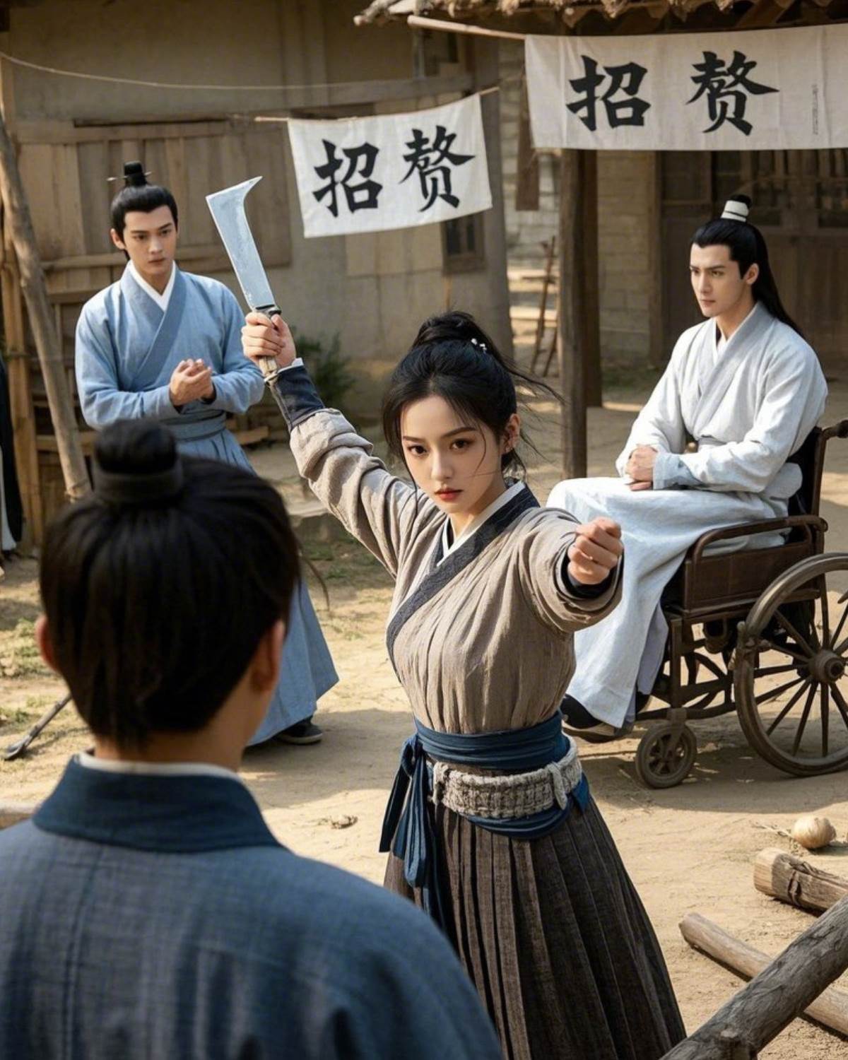 逃荒：退親后，她改立女戶招贅婿