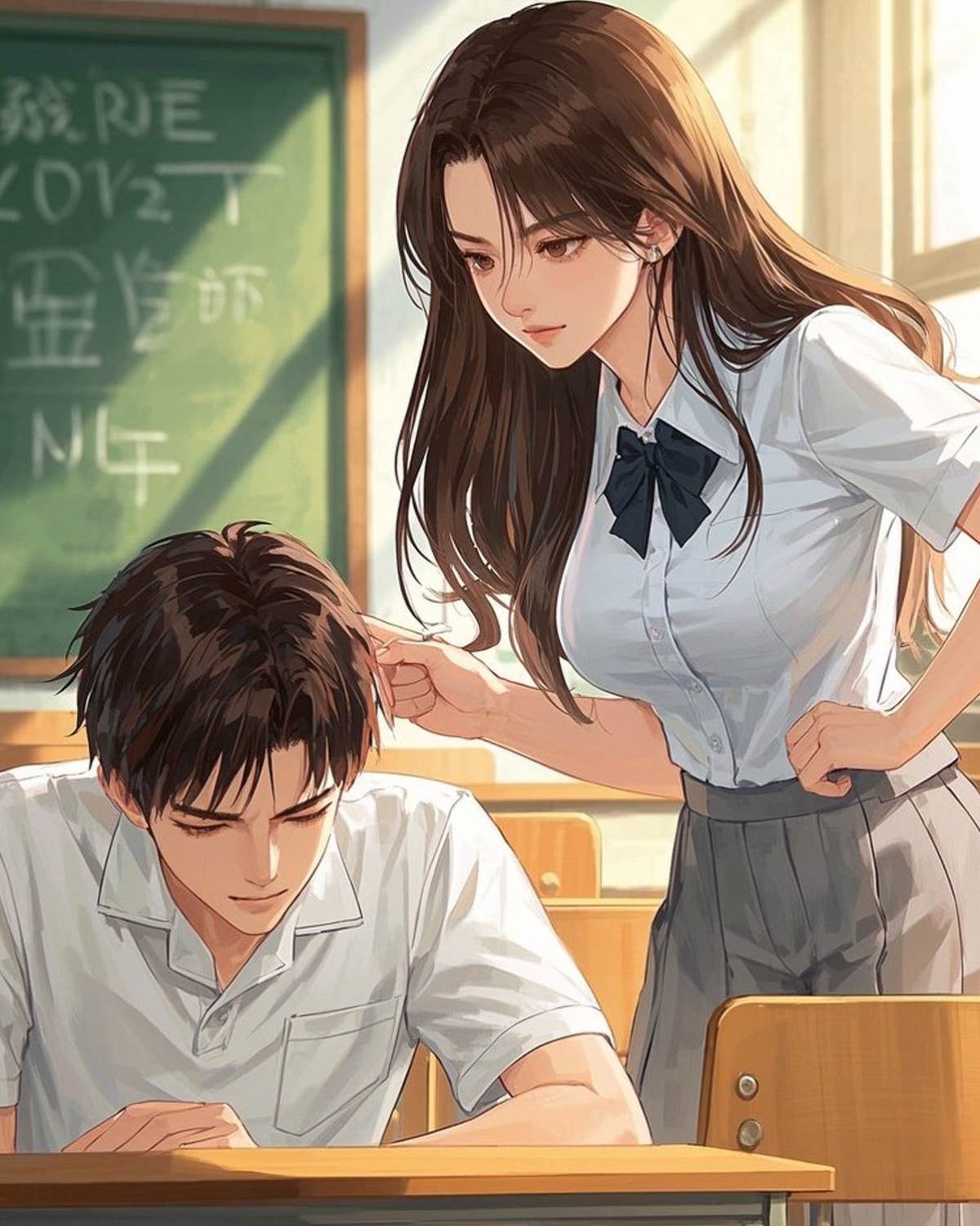 男同學愛和我比大小