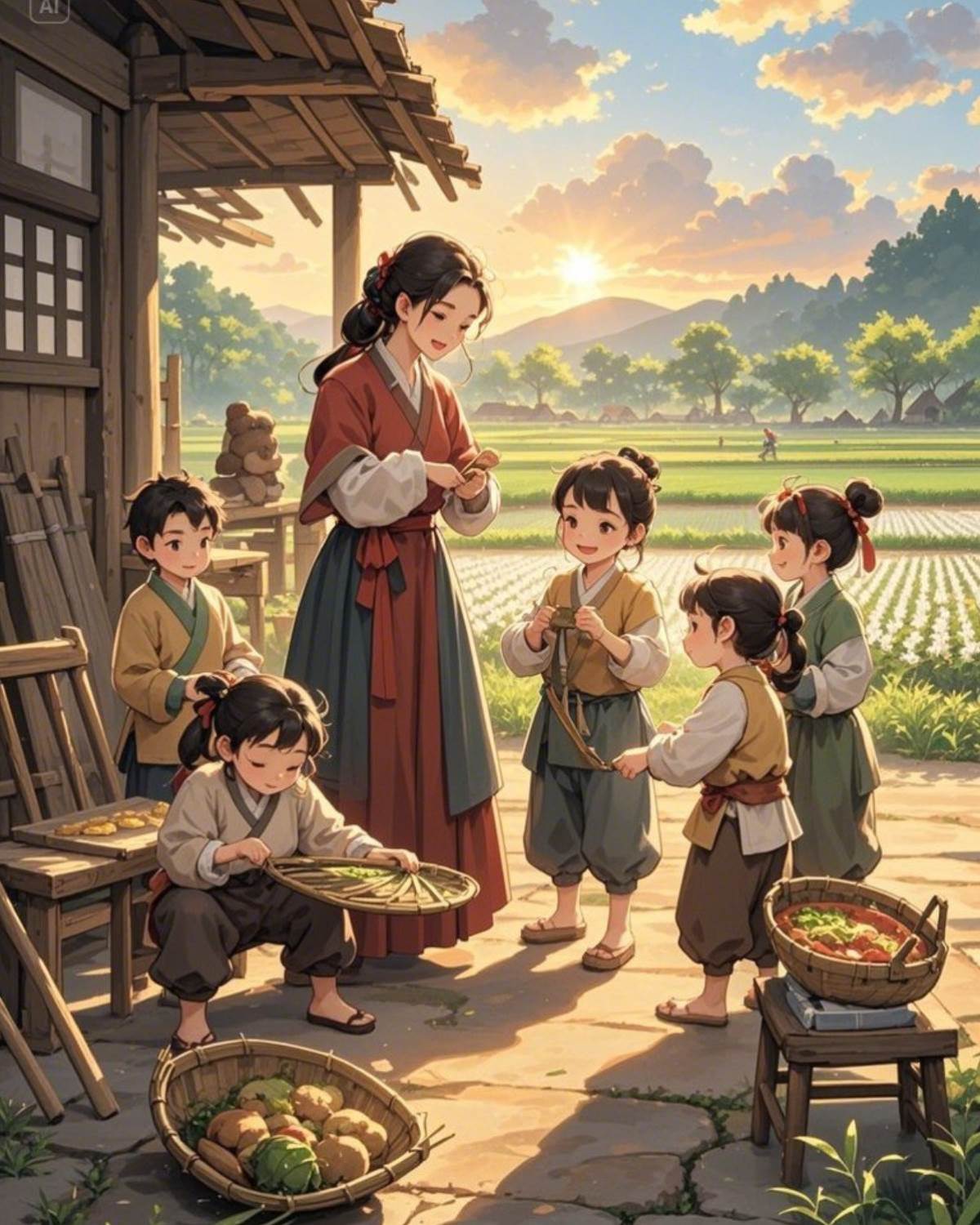 異世種田，我成了續絃後媽