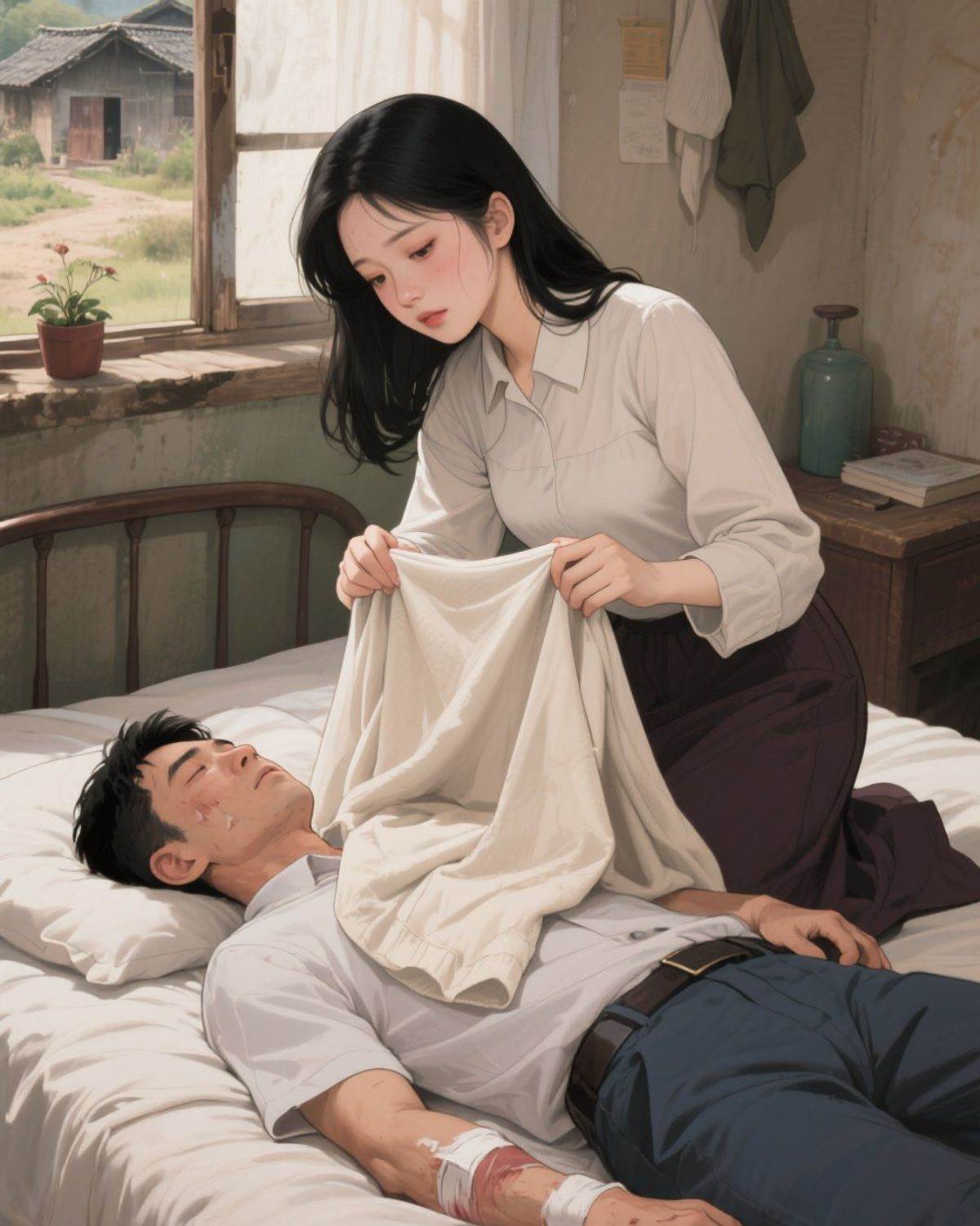 八零養崽：病美人被鐵血硬漢寵上天