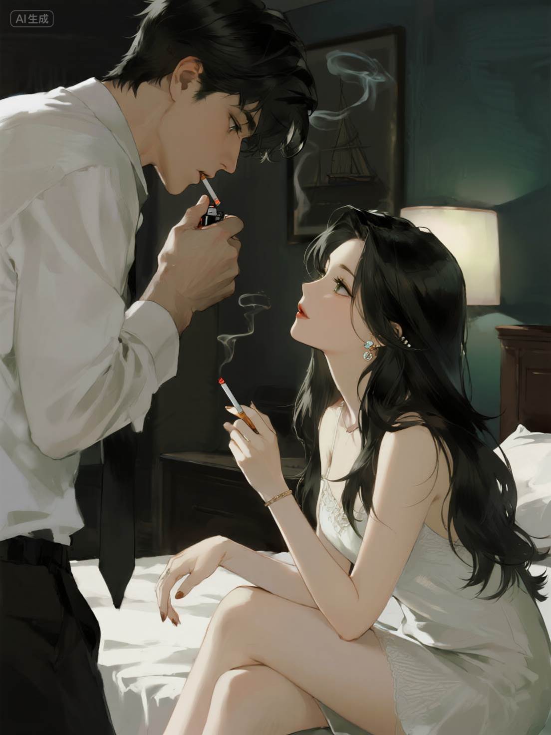 彈幕說老公的白月光留學回來了