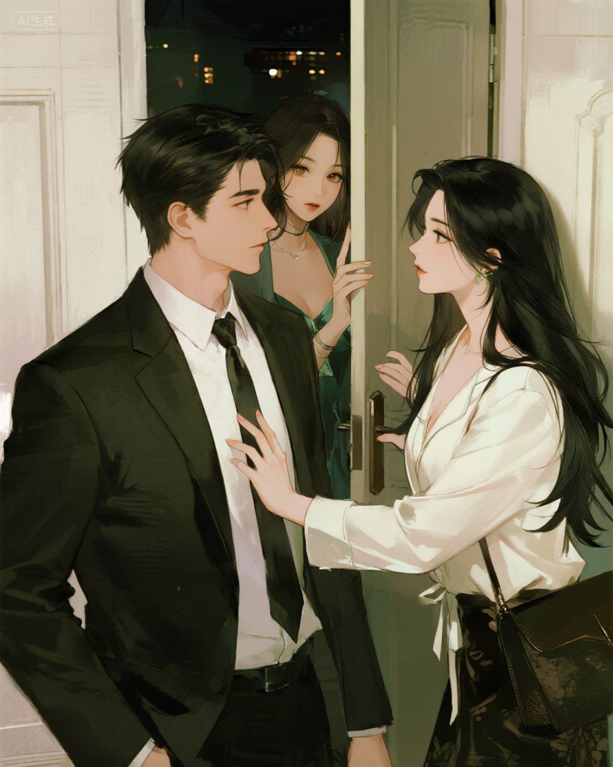 只給錢不回家的老公忽然回來了