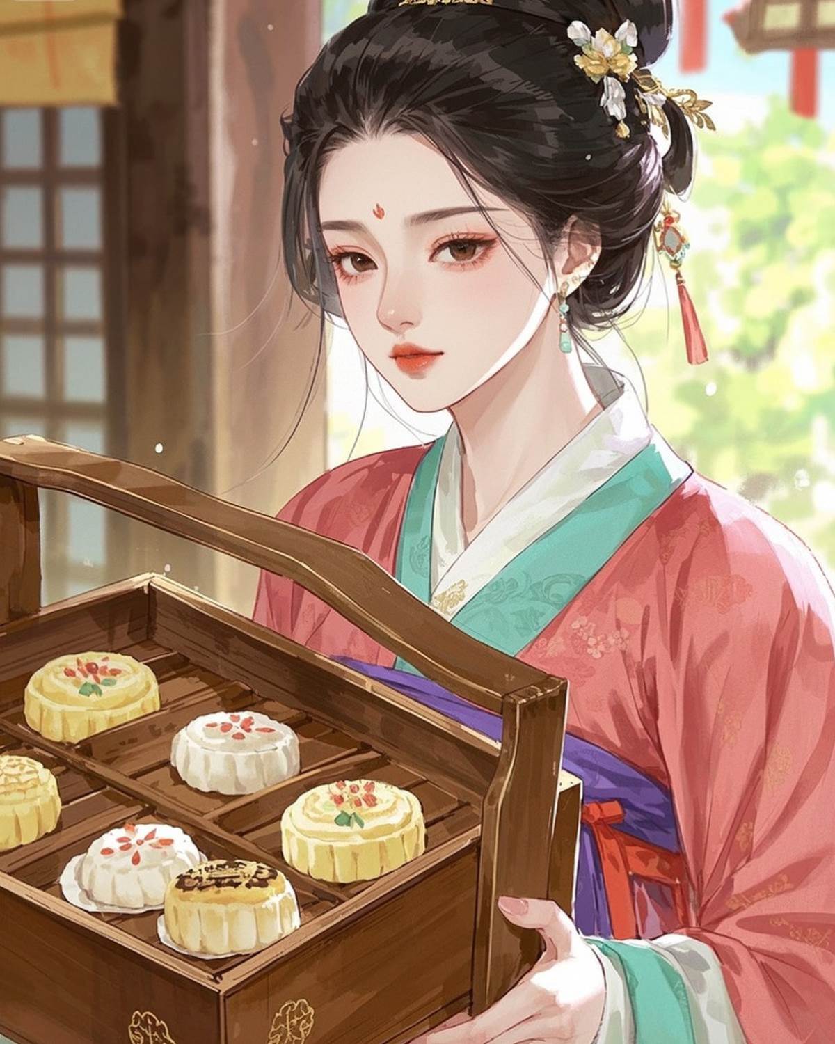 御膳房的小姑娘