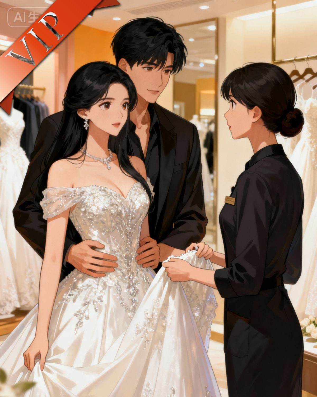 試婚紗當天，我成全老公和秘書