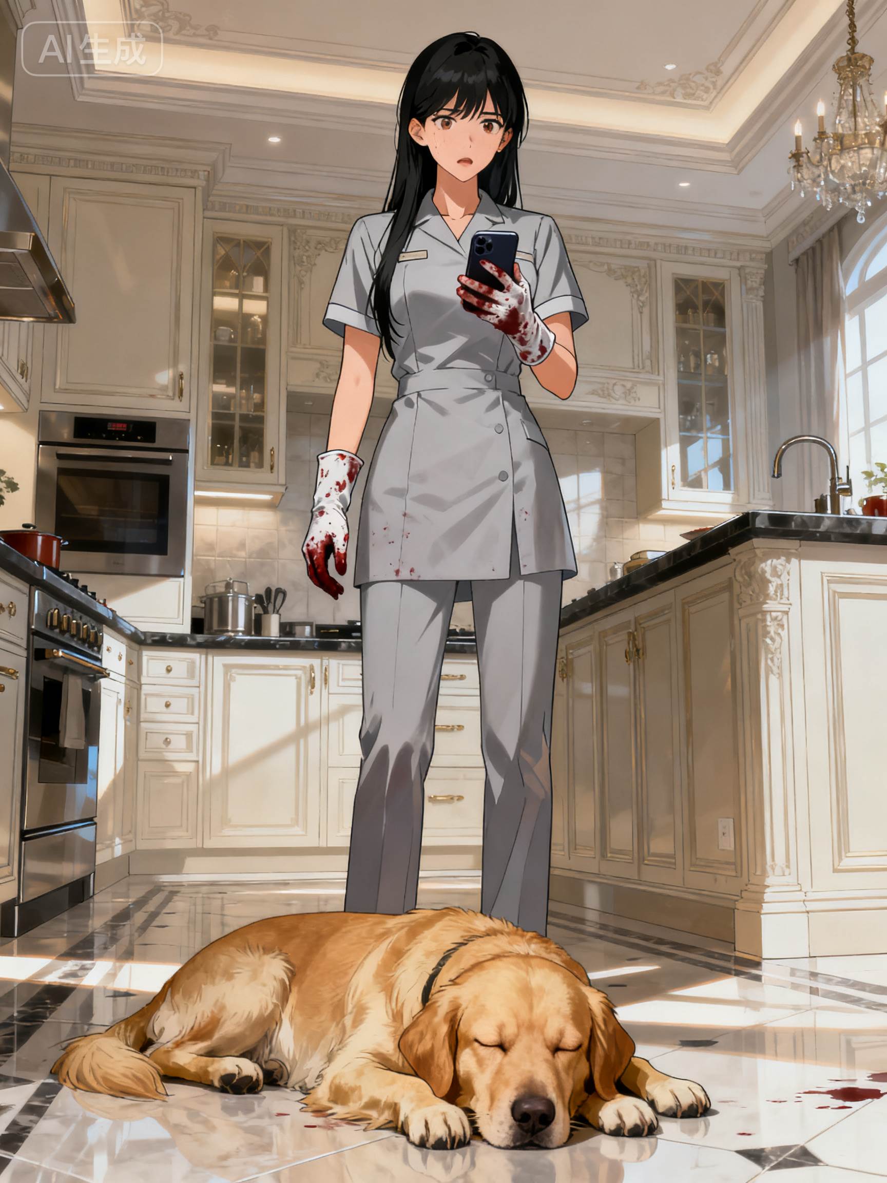 入職第三天，不小心殺了主人的狗