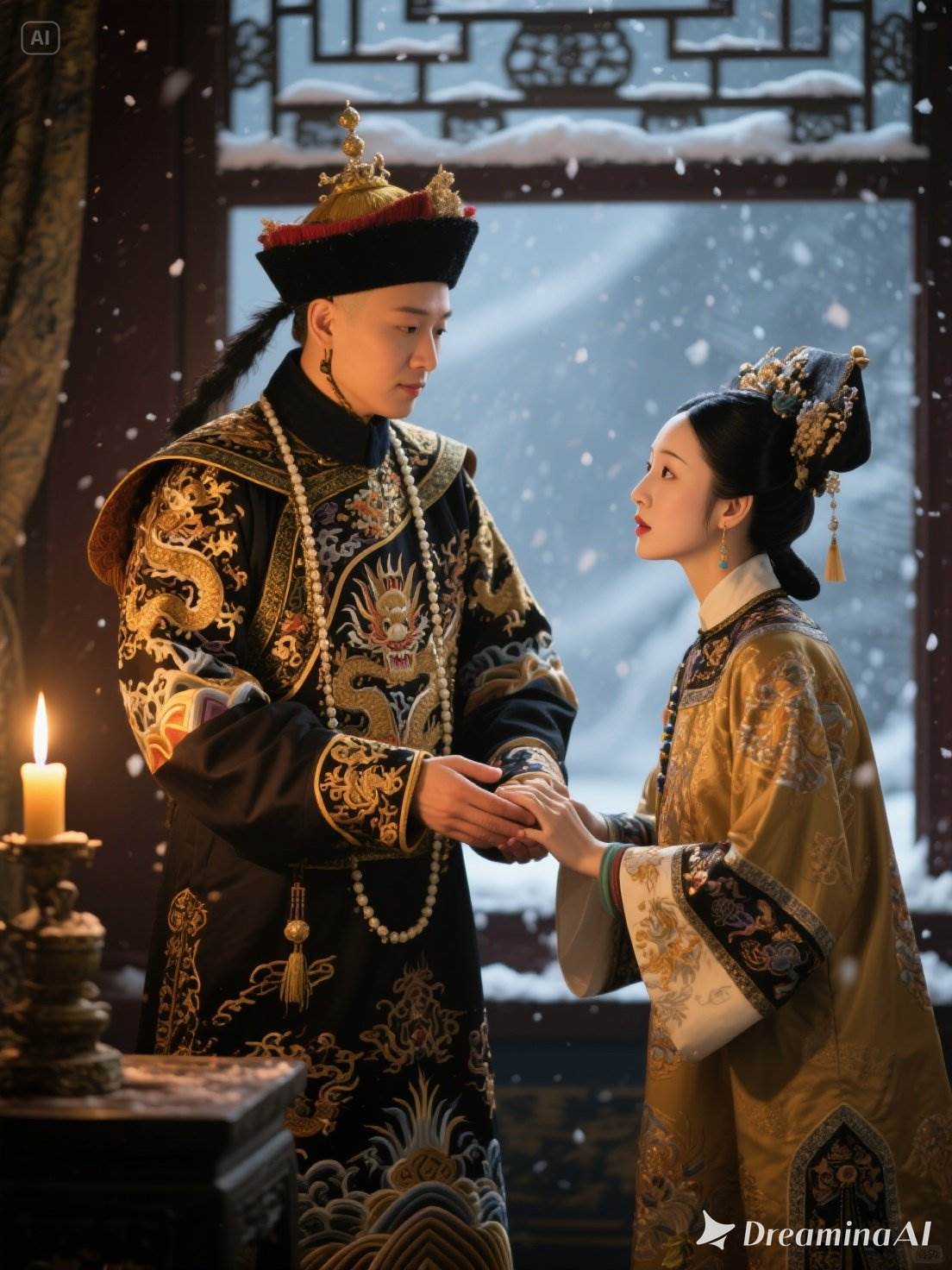 乾隆夜召愉妃：一念喚回失子舊情