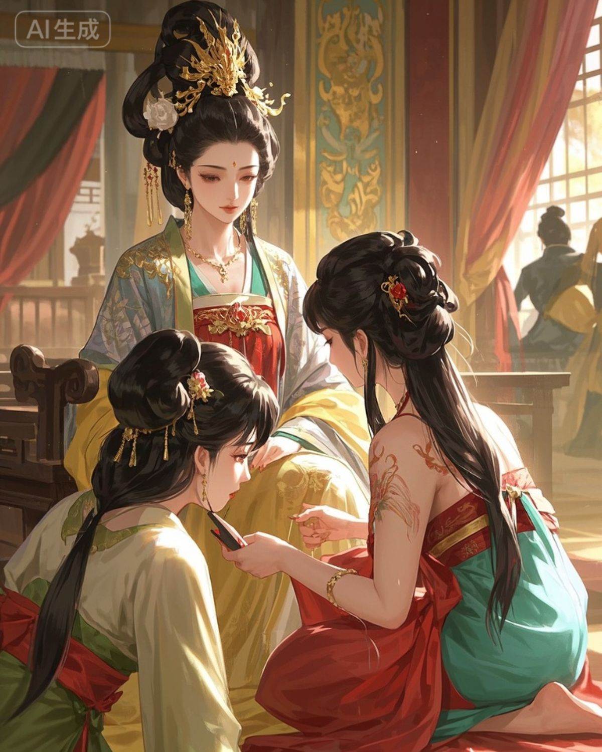 后宮太卷，娘娘咸魚后躺贏了